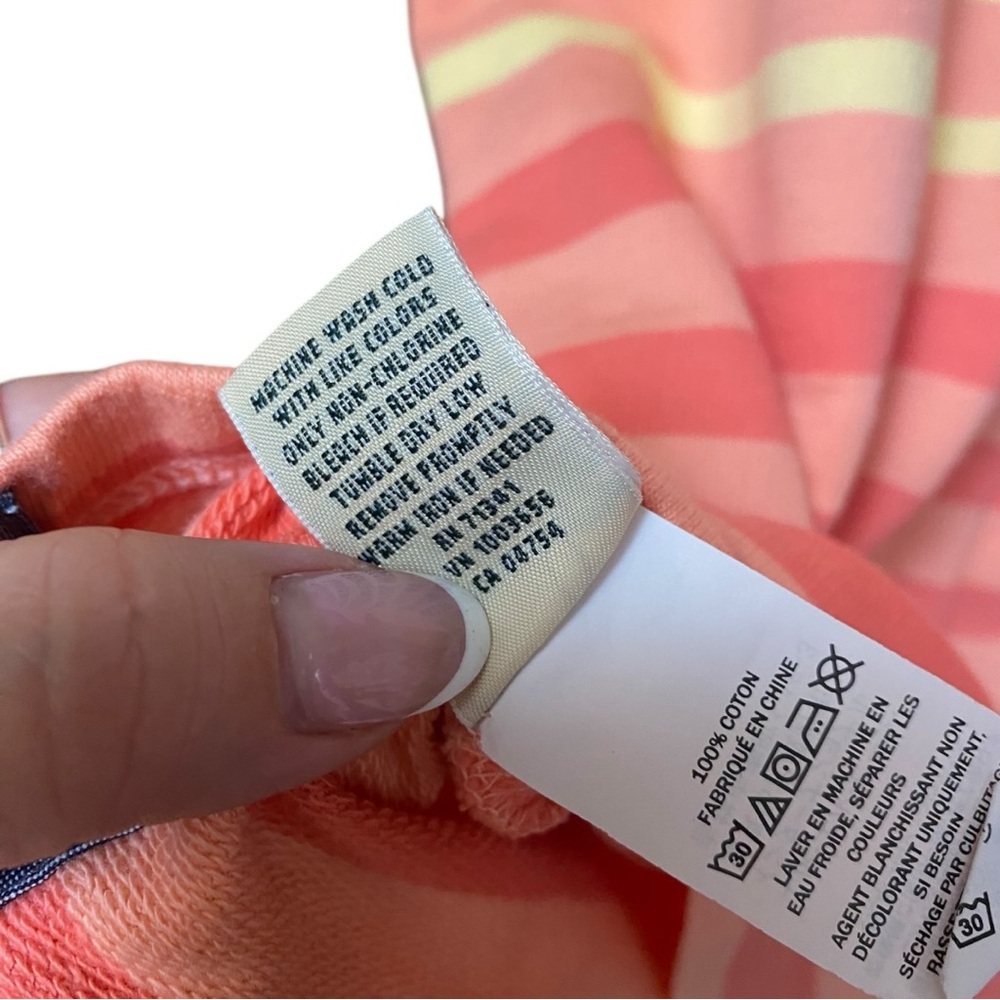 L.L. Bean Women's Soft Cotton Striped Rugby Pullover I Size:XL - Picture 10 of 13
